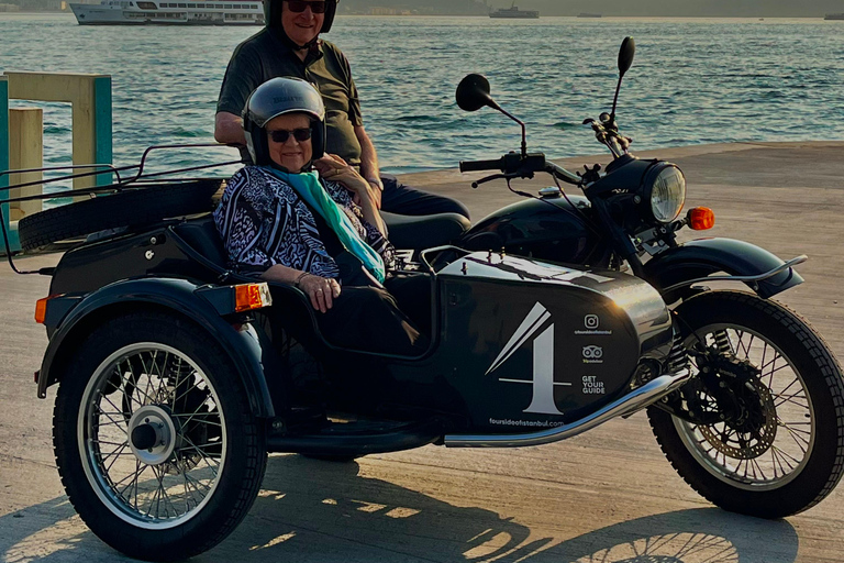 Istanbul:Sidecar Tour, Highlights,Hidden Gems & 2 Continents