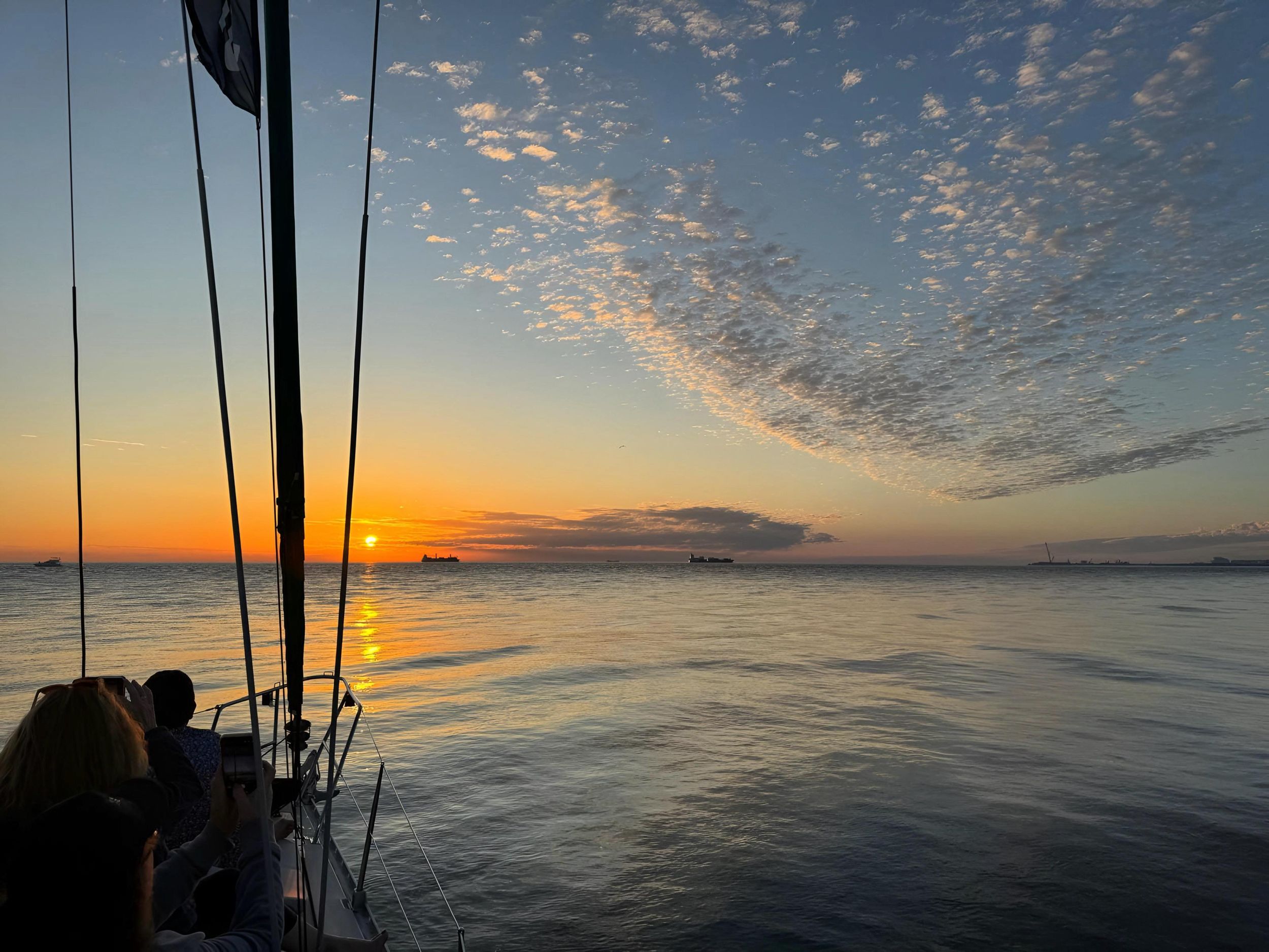 Porto: Bester exklusiver, bezaubernder Segelboot-Sonnenuntergang