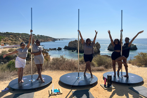 Algarve: Pole-Dance-Erlebnis mit Meerblick und Prosecco