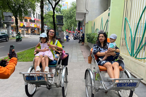 Visite touristique privée de Ho Chi Minh Ville en cyclo