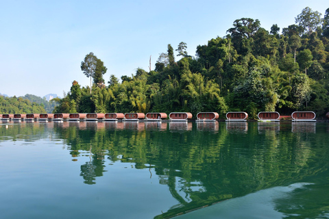 De Krabi: 2 dias no lago Cheow Lan com pernoita em jangada