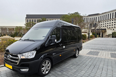 Privé transfer van hotel Seoul naar station Seoul enzovoort