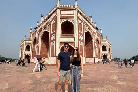 Delhi: Private Humayun’s Tomb Guided Tour with Entry Ticket