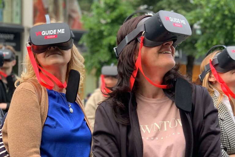 Prague: Guided Walking Tour with Virtual Reality (VR)