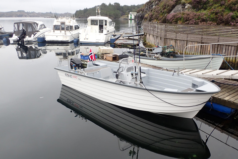 Bergen: Rondleiding met gids over vissen en buiten kokenBergen: begeleide vistocht met buitenkoken