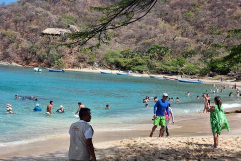 SANTAMARTA : Excursion à Playa Cristal, Tayrona, transport en bateau inclus