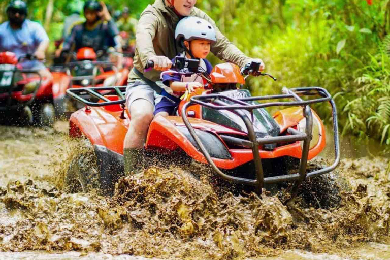 Ubud: ATV Quad Bike Adventure Jungle with Guide and Lunch