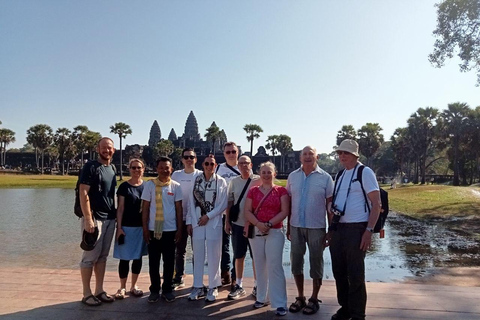 Siem Reap: Angkor Wat – German-speaking guided tour Siem Reap: Angkor Wat – German-speaking guided tour by bus