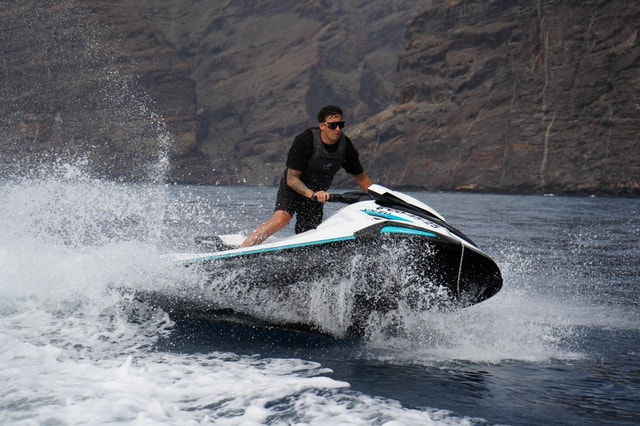 Jet ski safari from Puerto Calero to Playa Papagayo