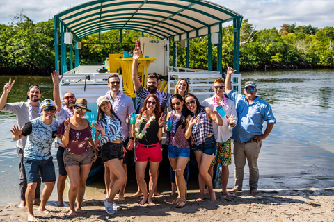 Sandbar Splash e passeio de iate em Fort Lauderdale