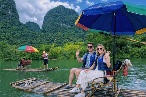 Yangshuo: Bamboo Rafting, Cycling, ATV & Xianggong