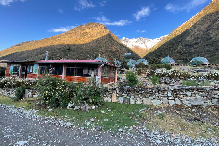 Cusco: Humantay Lagoon Hike with Luxury Domes with Alpacas