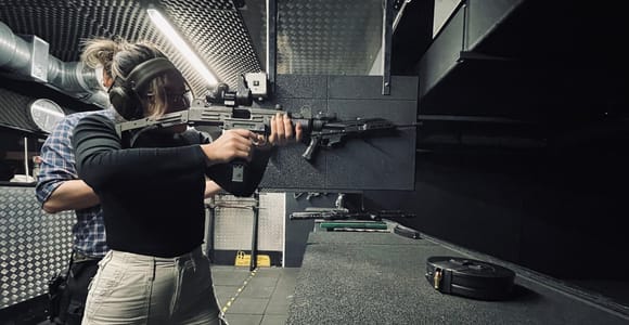 Budapest: Hollywood Gun Range Shooting Package for Beginners