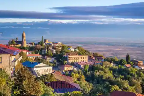 Kakheti: Tour di gruppo - Vino e città dell'amore