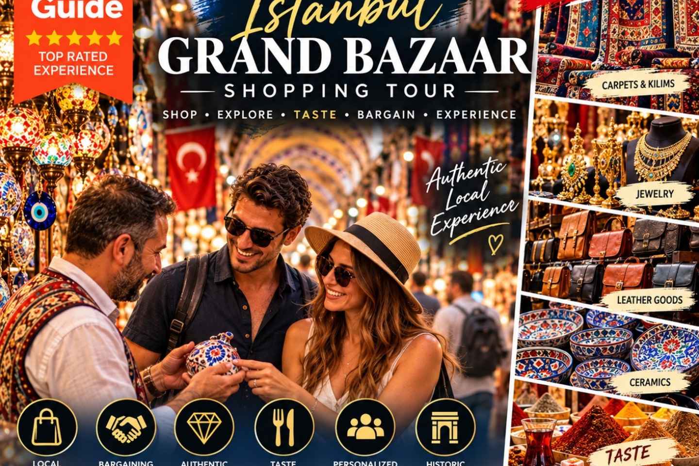 Istanbul: Grand Bazaar Shopping Experience with Local Guide - Grand Bazaar Personal Shopper & Bargaining Experience