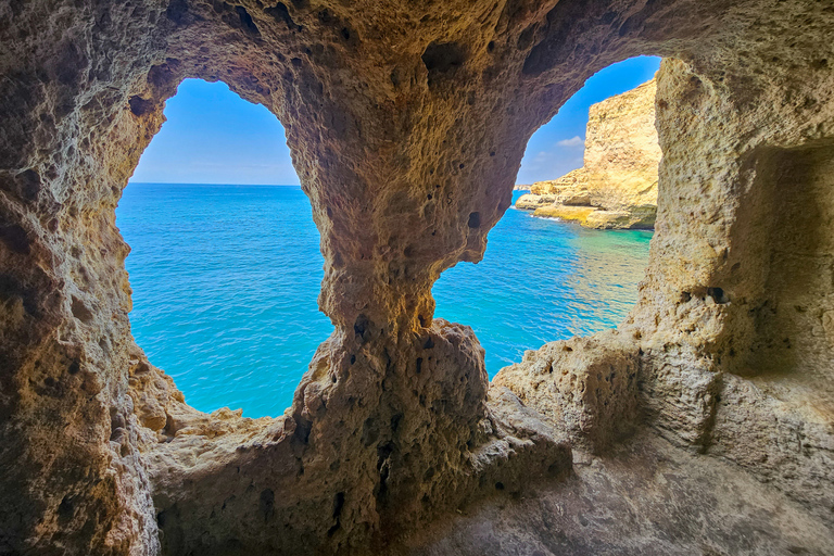 Desde Faro: Cueva de Benagil, Playa de Marinha, Algar Seco y Más