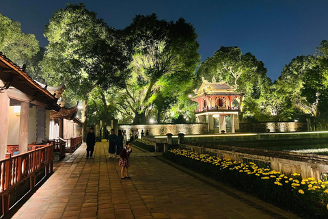 Hanoi: Street Food Tour & Temple Night Experience Street Food Tour & Temple Night Experience Extend Show