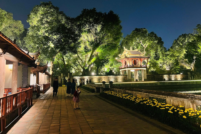 Hanoi: Street Food Tour & Temple Night Experience Street Food Tour & Temple Night Experience Extend Show
