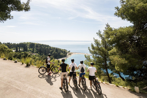 Split City &amp; Marjan Park Elektrisk cykelturElcykeltur till Marjan Park och Split City