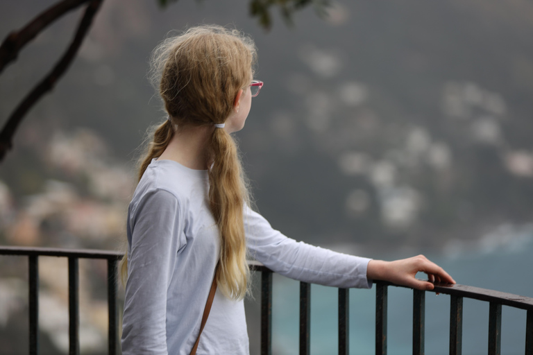 Excursion d&#039;une journée à Positano-Amalfi et Pompéi en voiture de luxe au départ de Rome