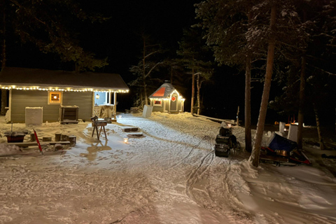 Private Traditional Sauna, Ice Dip and Dinner in the Wild