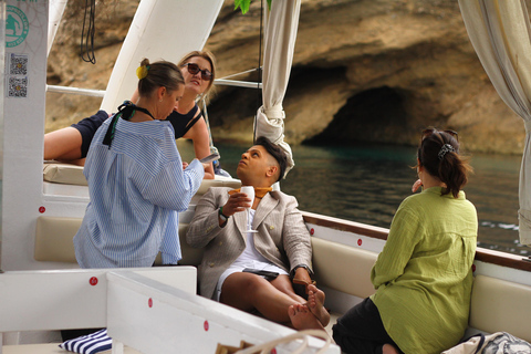 Ibiza: Sunset Boat Tour with Water Sports, Open Bar & Tapas
