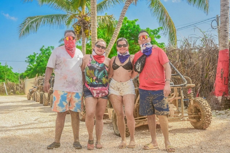 Vanuit Bávaro: Buggytour naar Macao Beach en Cenote