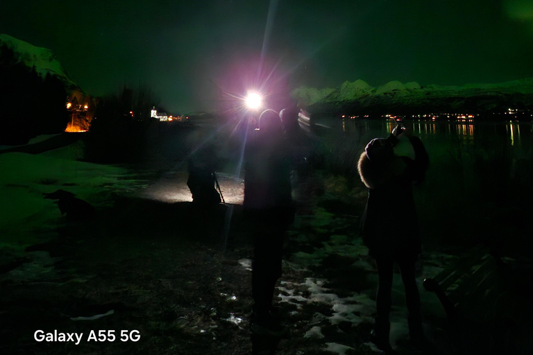 Tromsø:Tour de la aurora boreal en minibús por Tromsø