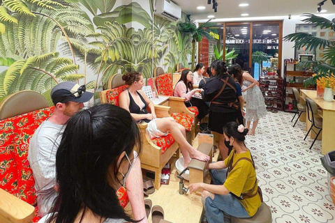 Da Nang: Ba Na Hills Late Start, Foot Massage & Local Food 4s private car + Cable car QR code ticket | NO guide & lunch