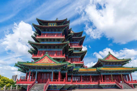 Nanjing: Yuejiang Tower Entry Ticket Yuejiang Tower Ticket + Round‑trip South Gate Elevator