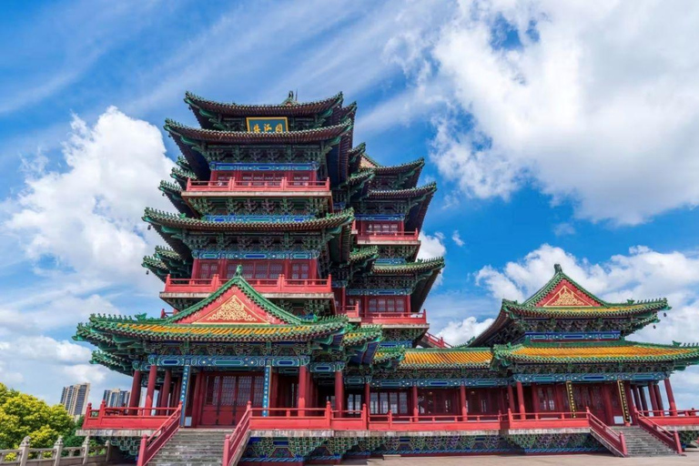 Nanjing: Yuejiang Tower Entry Ticket Yuejiang Tower Ticket + Round‑trip South Gate Elevator