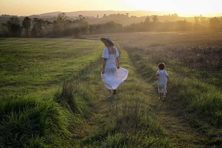 The Tuscan lavender field