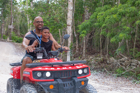 Private Jeep Tour &amp; ATV to Jade Cavern Cenote: All Inclusive