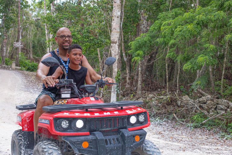 Tour particular de jipe e ATV ao Cenote da Caverna de Jade: Tudo Incluído