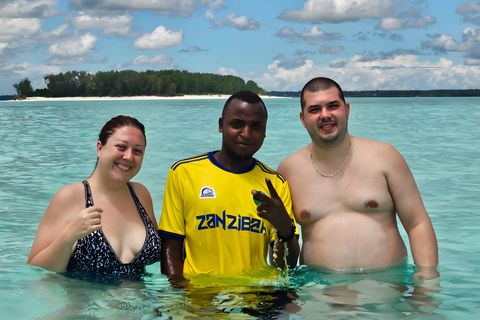 Zanzibar beach experience: Dolphin and Snorkeling Boat Tour