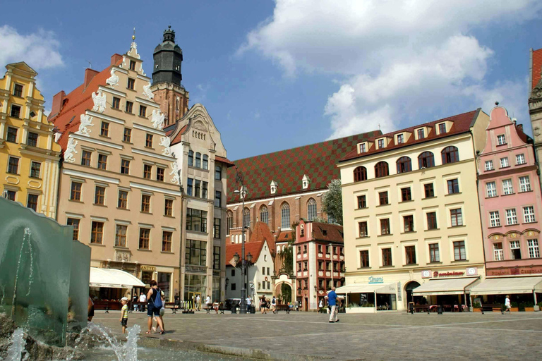 Breslau: 2-stündige private E-Bus-Tour für kleine Gruppen/4 Orte