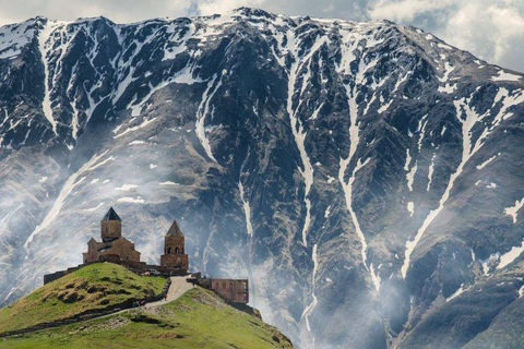 From Kutaisi: 2-Day Kazbegi, Dariali Valley, & Gergeti Tour