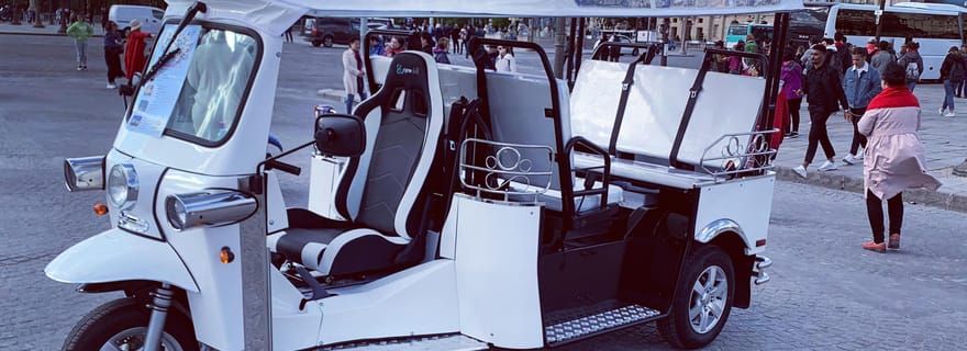Paris: 2 heurs de tuktuk, l'aventure à trois roues