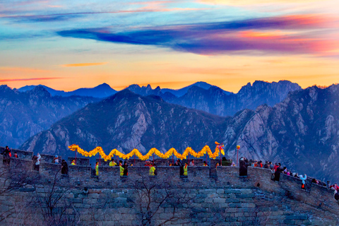 Beijing: Mutianyu Great Wall Guided Tour with Toboggan Ride Private tour guide+private driver+ticket