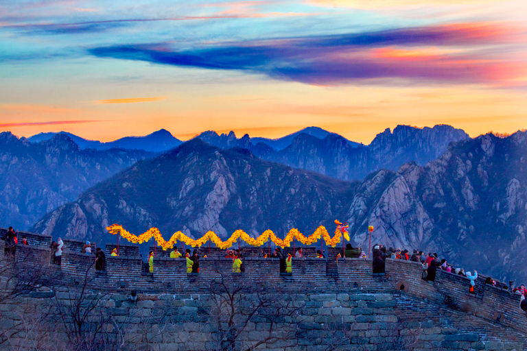 Beijing: Mutianyu Great Wall Guided Tour with Toboggan Ride Private tour guide+private driver+ticket