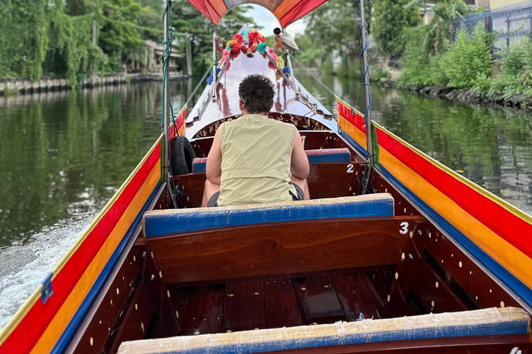 Bangkok: 2 hrs Private Longtail Boat Canal Tour & Big Buddha
