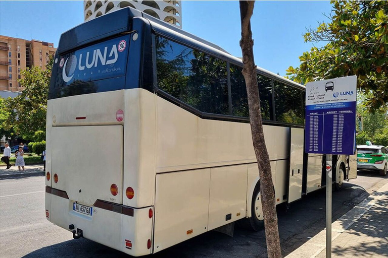 Tirana Airport: Bus Transfer from/to Tirana CentralSingle from Tirana Airport to Tirana Central