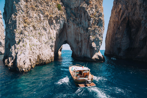 From Sorrento: Capri and Blue Grotto Half-Day Boat Tour Capri and Blue Grotto: Half Day Boat Tour from Sorrento