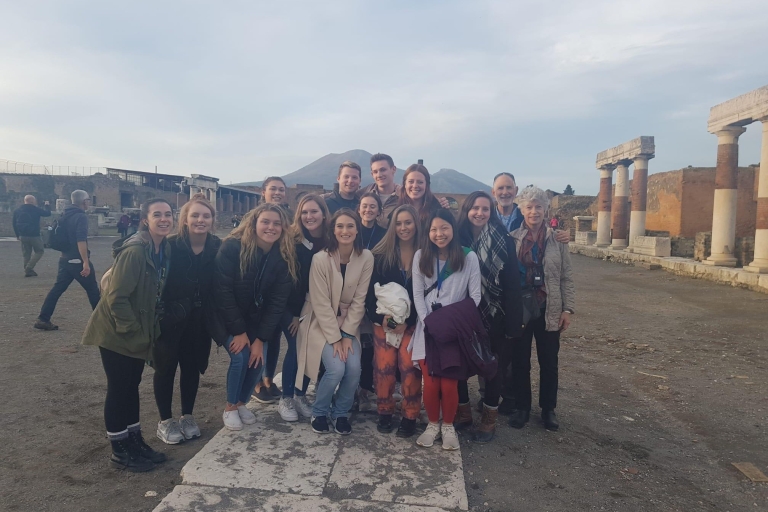 De Naples: visite à pied de 2 heures des ruines de Pompéi