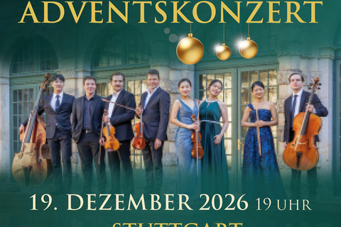 Stuttgart: Advent Concert in the Mozart Hall of the Liederhalle Stuttgart