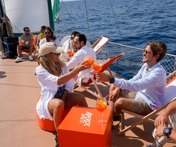 Barcelona: Sunset Cruise with Live Music by Aperol