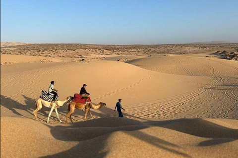 Agadir/Taghazout : Aventure en Sandboard et Dîner au Coucher du SoleilAgadir/Taghazout : aventure en sandboard et dîner au coucher du soleil