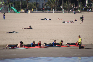 Surf Lessons in Valencia
