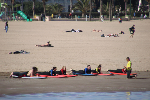 Clase de Surf en ValenciaClase de Surf de 2h en Valencia