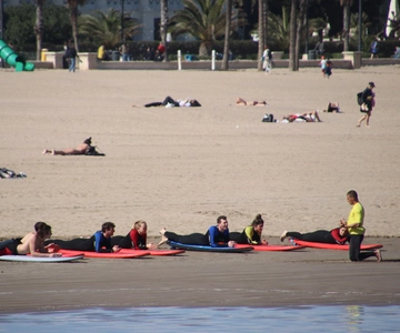 Surf class in Valencia